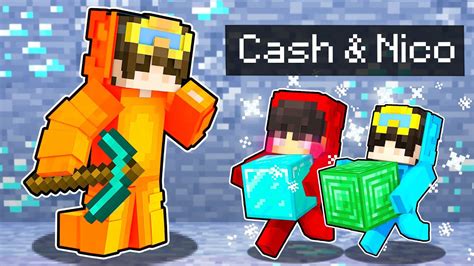 Cash and nico minecraft - Cash & Nico’s Sticker Variety Pack! $19.99 $9.99 Save 50%. This is the official merchandise shop of Youtubers Cash and Nico. Here you will find all things Cash and Nico, including the official Cash and Nico plushie, shirts, stickers, comic books, and so much more!